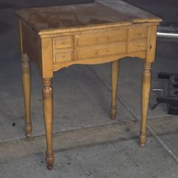 Vintage Fold Out Sewing Table