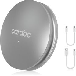 Wireless CarPlay Adapter Apple Wireless CarPlay Dongle Wired CarPlay Convert Cars Wireless CarPlay-Plug & Play 5G Wi-Fi GPS Navigation Siri Calls Onli