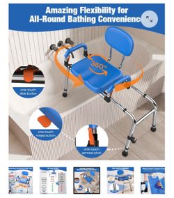 Swivel Sliding Shower Chair