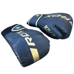 Boxing Gloves by RDX, Lightweight Gloves 8 Oz Training Black Gold KARA