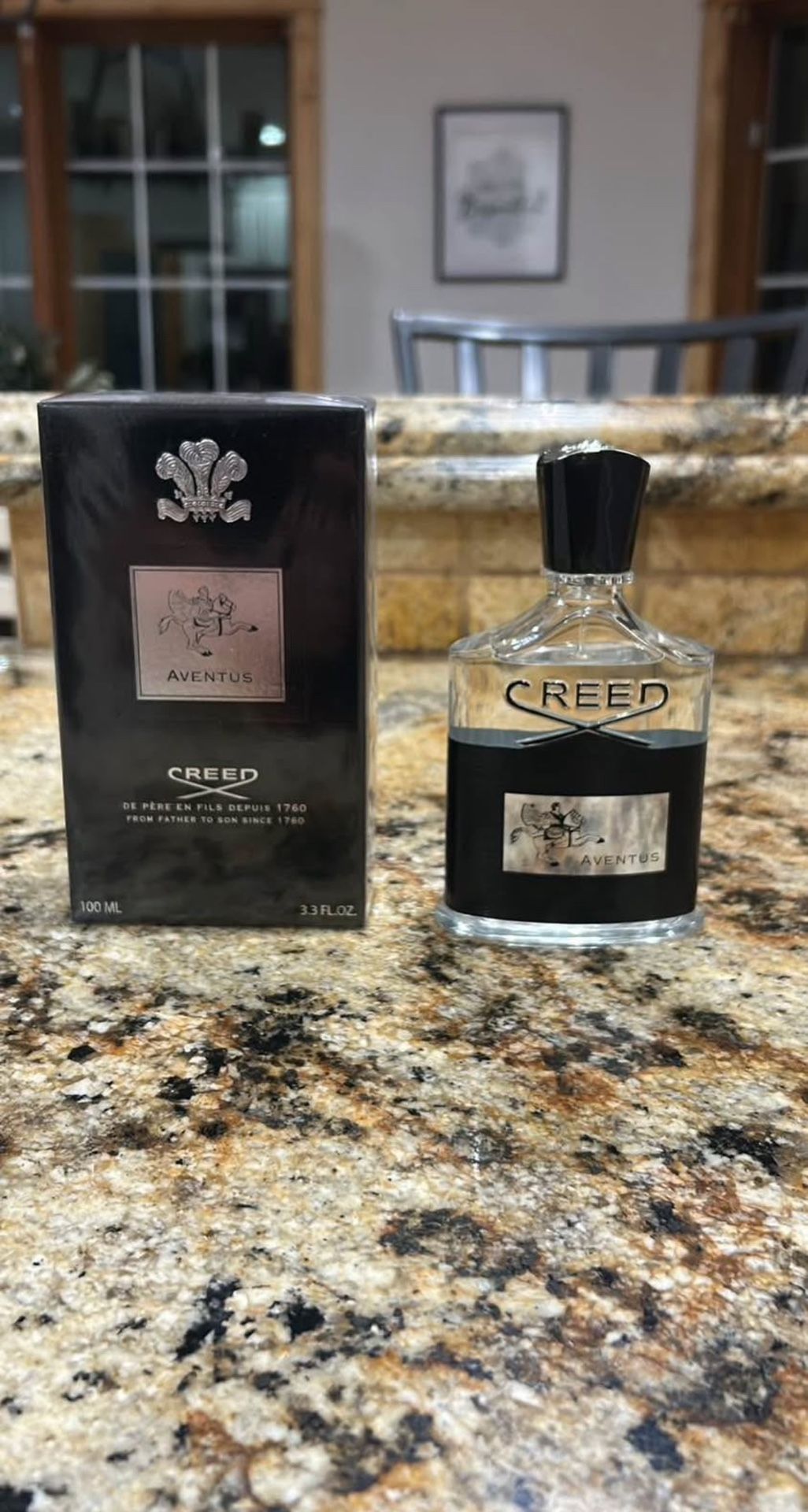 Creed Aventus Eau De Parfum 3.38oz Cologne *Brand New*