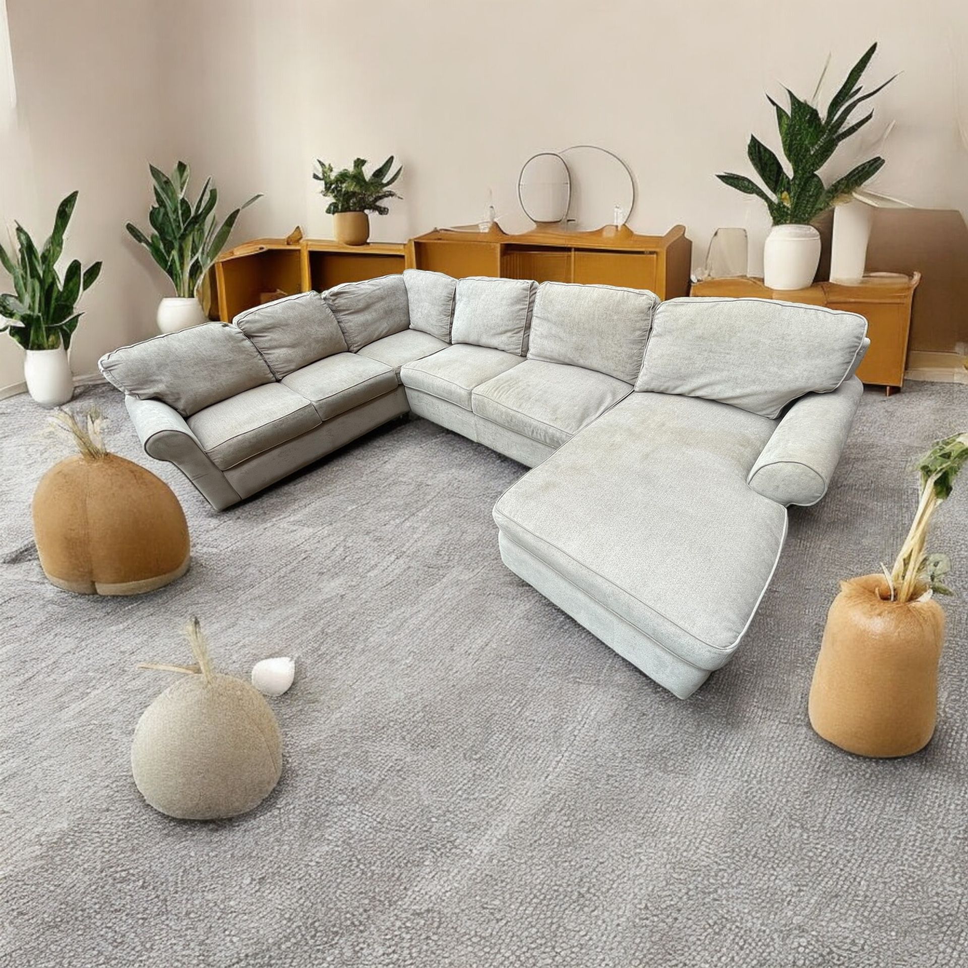Budget Friendly Sectional For Sale. Delivery Available