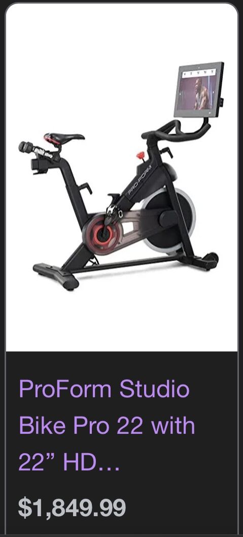 Pro Form Exercise Bike