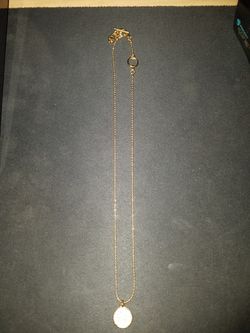 Michael Kors pendant and chain.