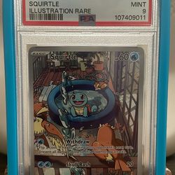 Pokemon PSA 9 Squirtle