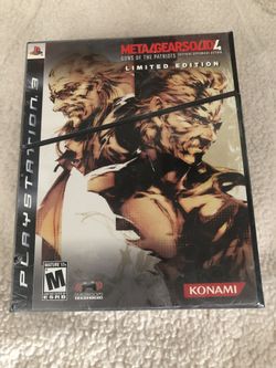 Metal Gear Solid 4 Limited Edition New