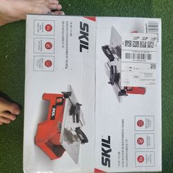 SKIL 7" TILE SAW WITH 2 BLADES NEW IN BOX