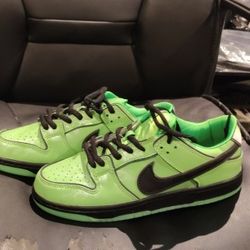 Nike Sb Powerpuff Edition Buttercup's Size 8.5
