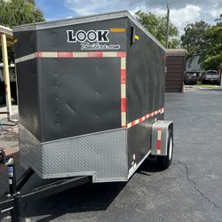 5x8 Closed Trailer 