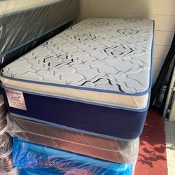 Twin Size Mattress 14 Inches Pillow Top Quality and Comfort New From Factory Available All Sizes
