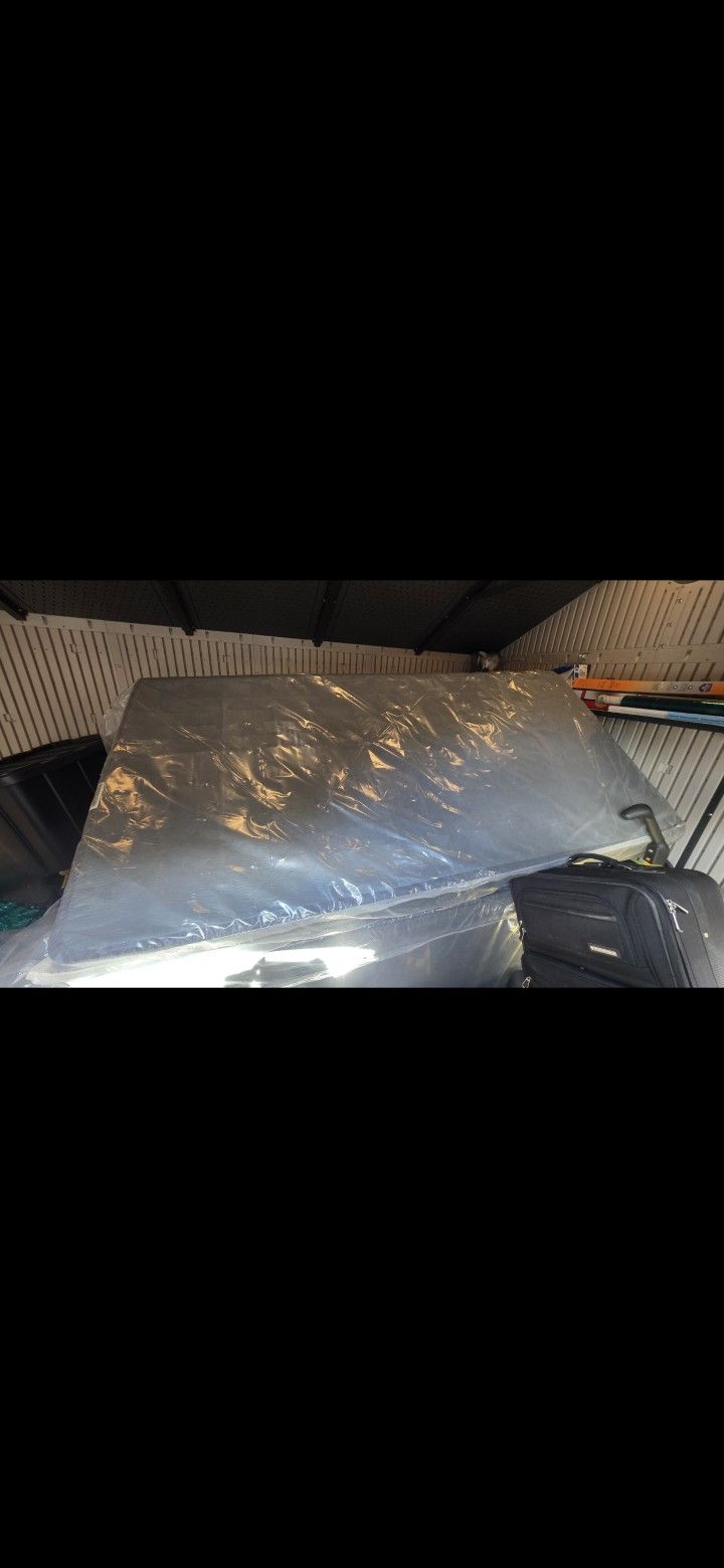 2 Twin XL box springs or 1 King size box spring