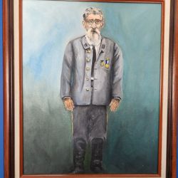 Soldier Painting, Framed