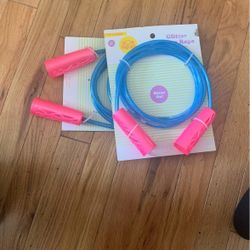 2 New kids jump rope