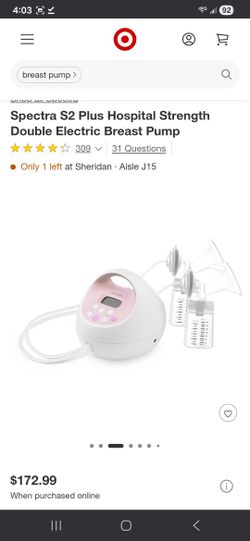 Spectra S2 Plus Double Electric Breast Pump