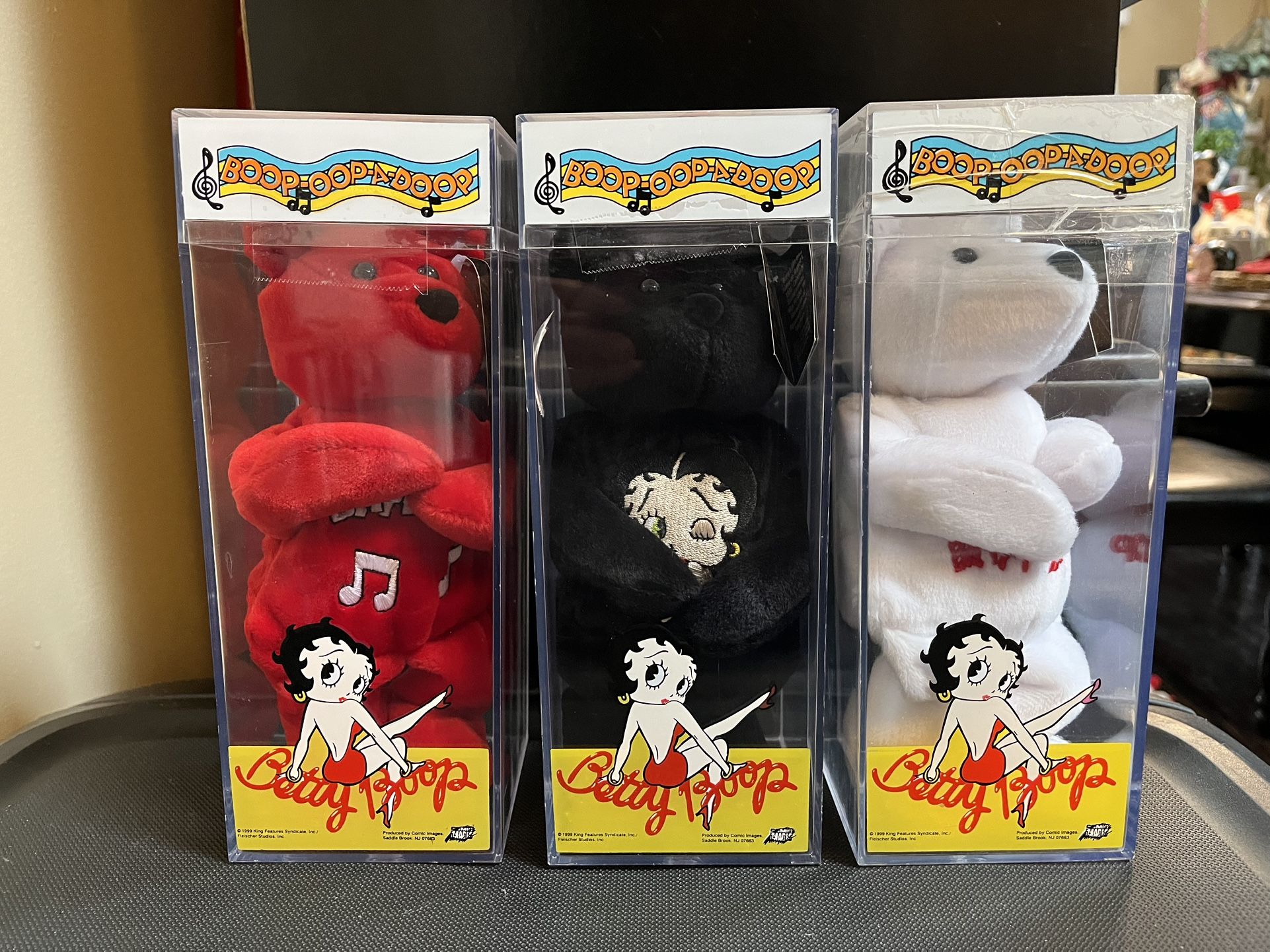 Beanie, bear, Betty boo collection