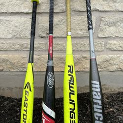 Baseball Bats (Marucci, Rawlings, Louisville Slugger, Easton)