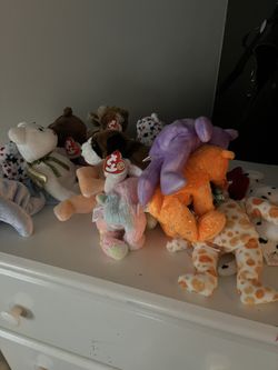 12 Vintage Beanie Babies