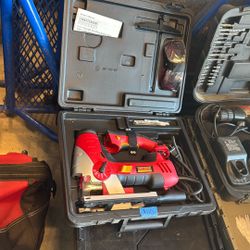 2-in-1 Handle Scrolling Sabre Saw With Laser Trac