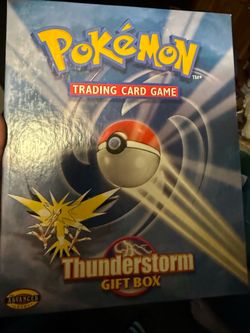 Pokemon, Wizards of the Coast (WOTC) Pokémon TCG: Thunderstorm Gift Box