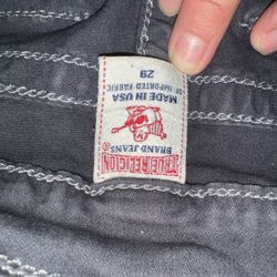 True Religion Grey Pants 