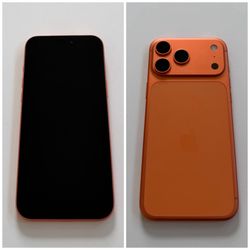 iPhone 17 Pro Max 256GB Cosmic Orange. Retails new for $1,276.94, but I'm selling one in great condition for $975. Works on Spectrum Mobile and has Ap