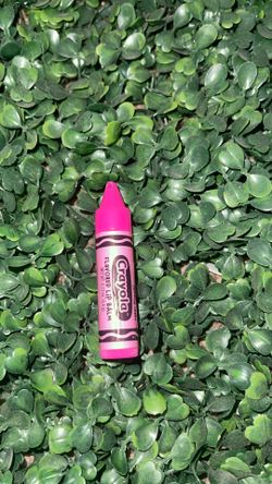 Pink crayon Chapstick