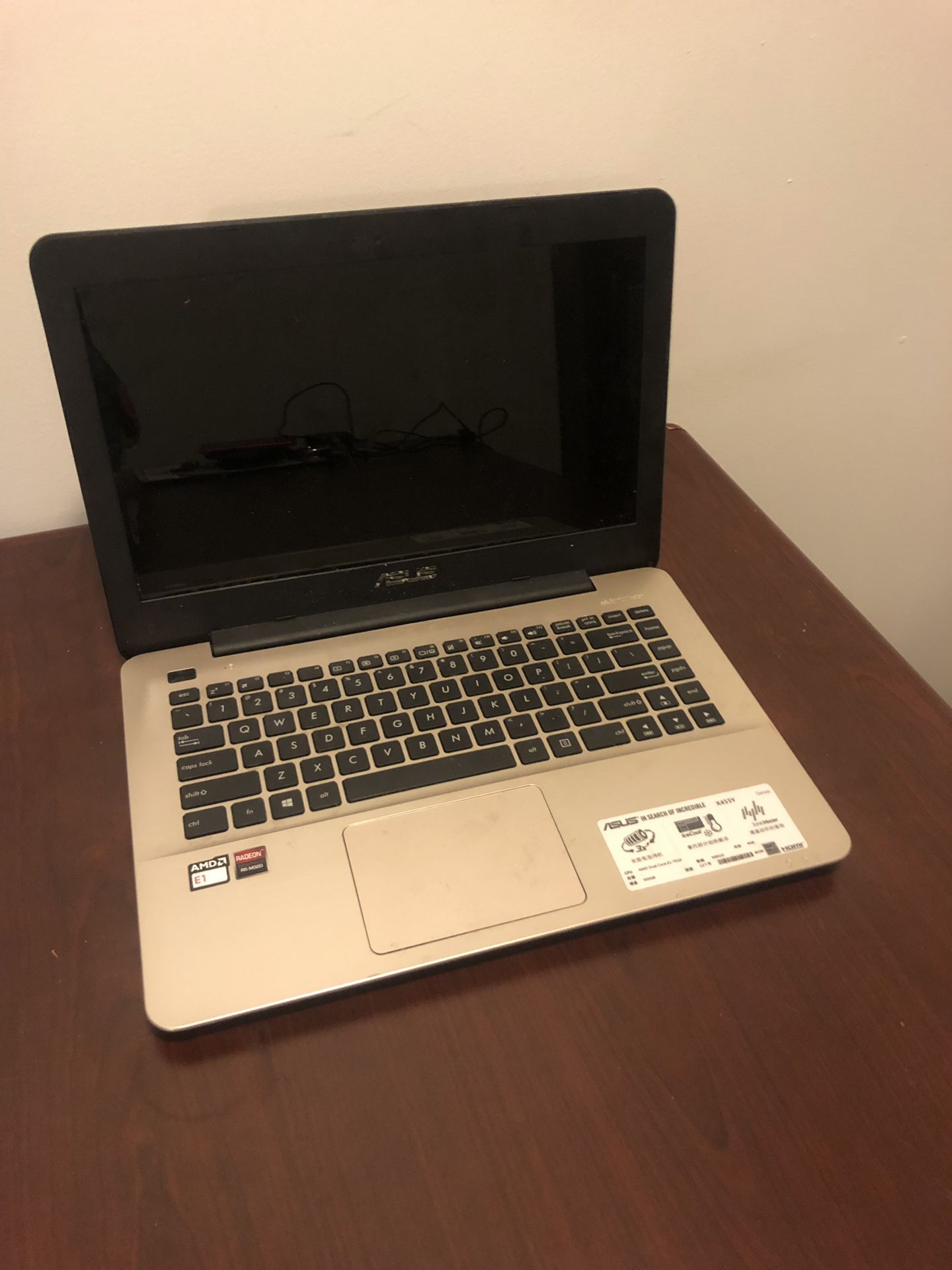 Asus x55y and 500Gb laptop 14.0” (chinese model)