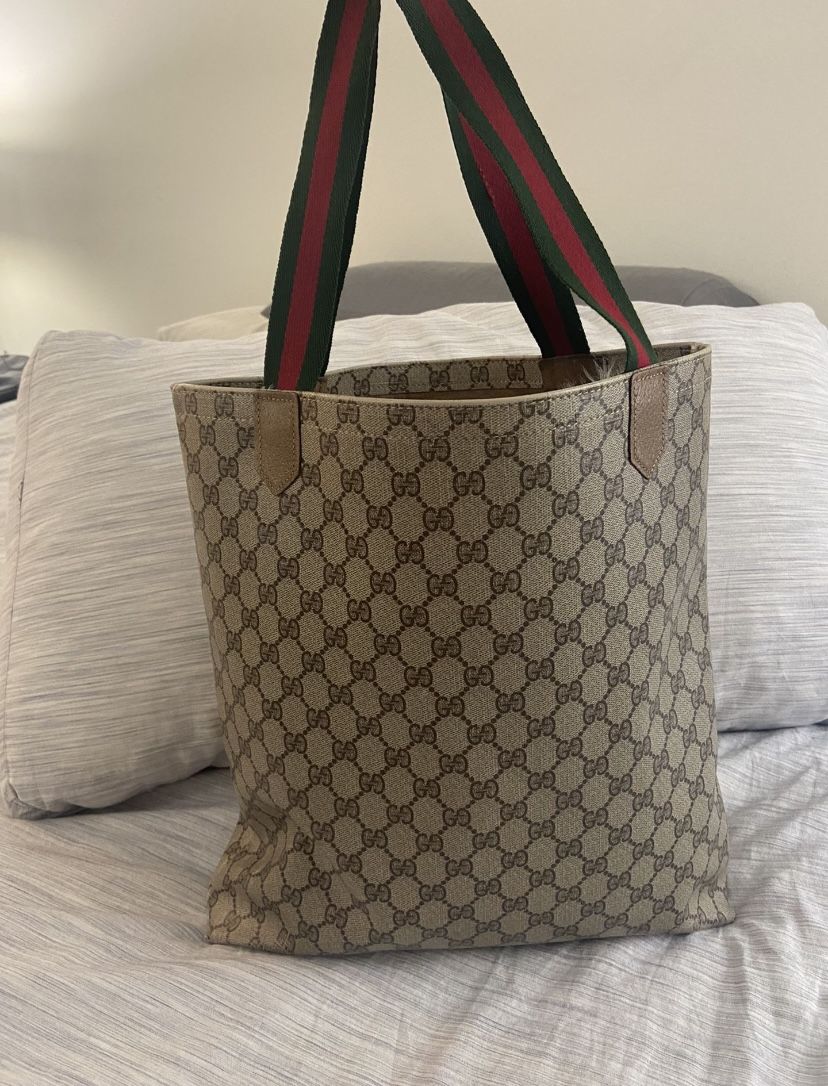 Gucci Newspaper Tote Bag