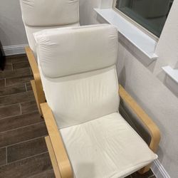 2 ikea armchairs