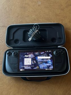 Valve Steam Deck Handheld Gaming Console with Case