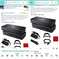 Dell 3.0 Ultra HD/4K Docking station