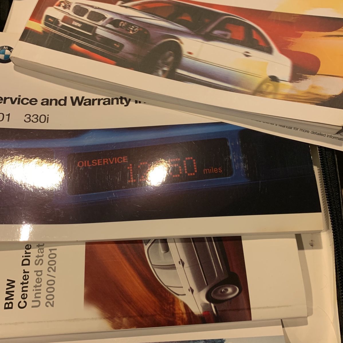 Owner’s Manual  for 2000/2001 BMW 330i 
