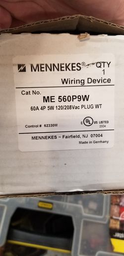 60A 4p 5W 120/208v Plug WT