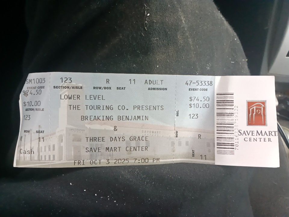 Concert Ticket