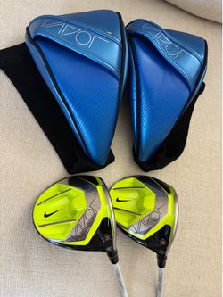 Sizzling Nike Vapor Speed His and Her Driver Combo with original shaft cover grips VERY RARE
