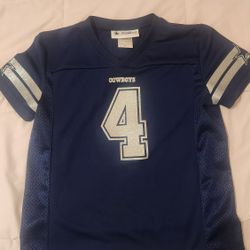 Girls Size Xl Prescott Jersey Dallas Cowboys