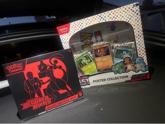 Pokémon TCG Destined Rivals ETB & 151 Poster Collection