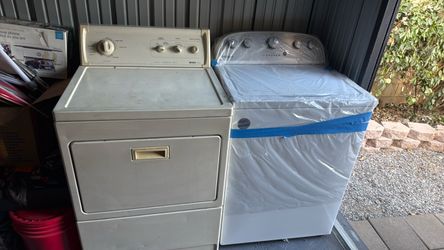 Washer and dryer