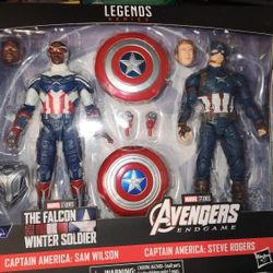 Marvel Legends Avengers Captain America And Falcon