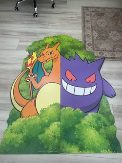 Target X Pokemon Charizard & Gengar Display