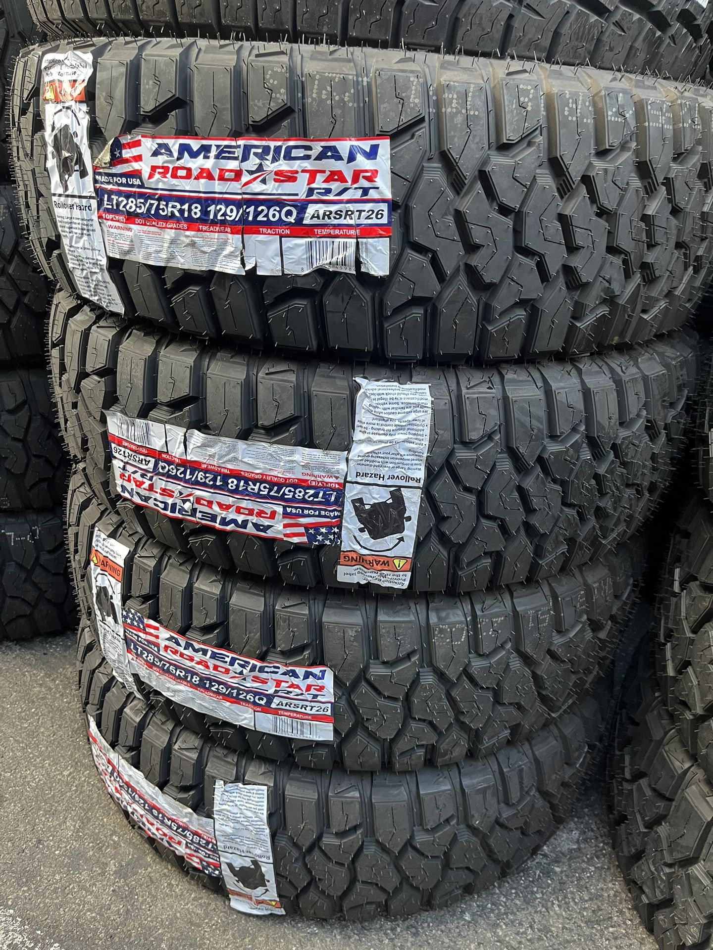 Vendo 285/75/R18 LT INSTACION Y BASLNCE LAS 4 Por $780 ✅🔥