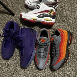 NIKES LEBRON DEION BARKLEY OFF WHITE SUPREME $800
