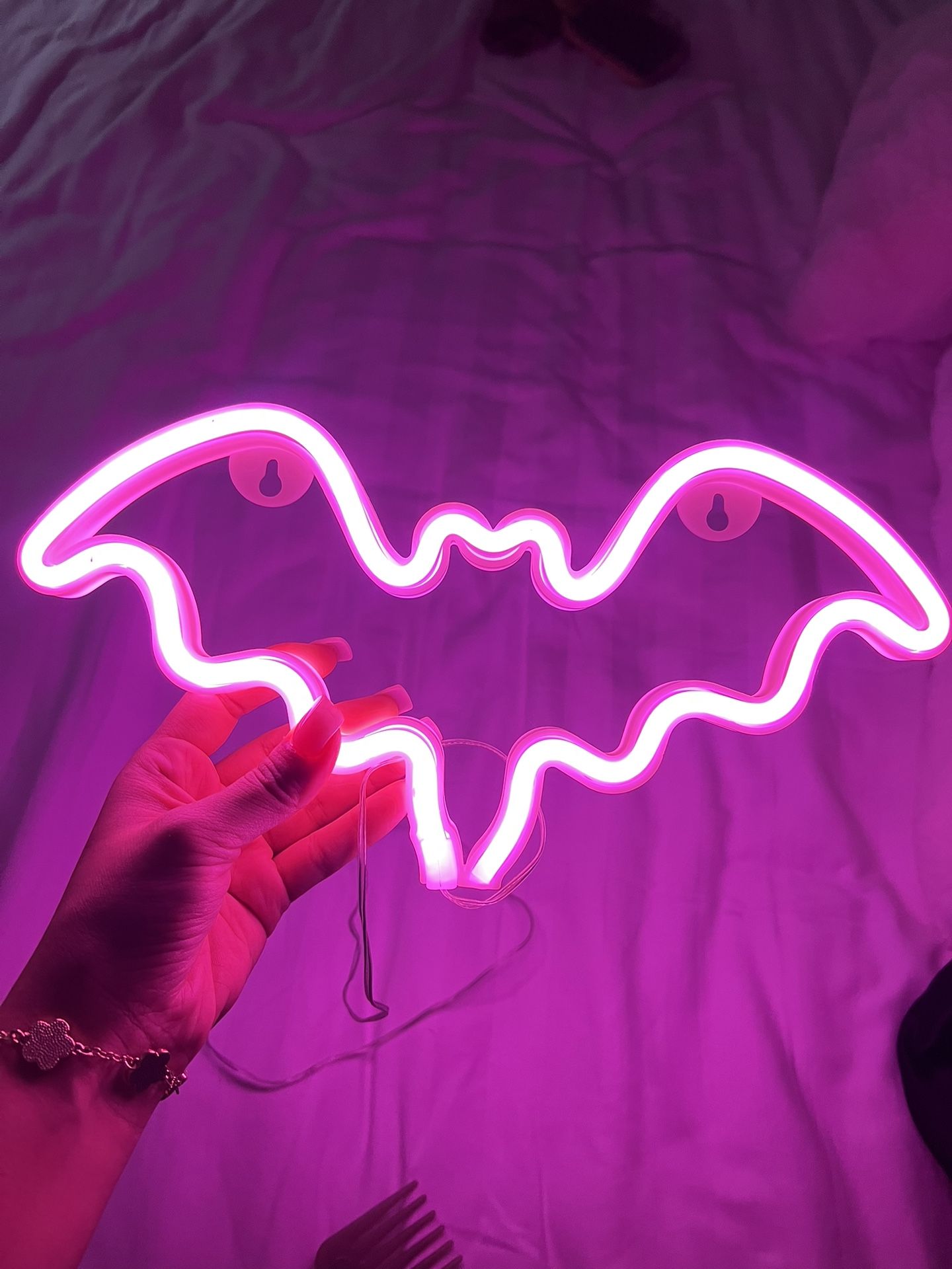Bat Neon LED Night Lights