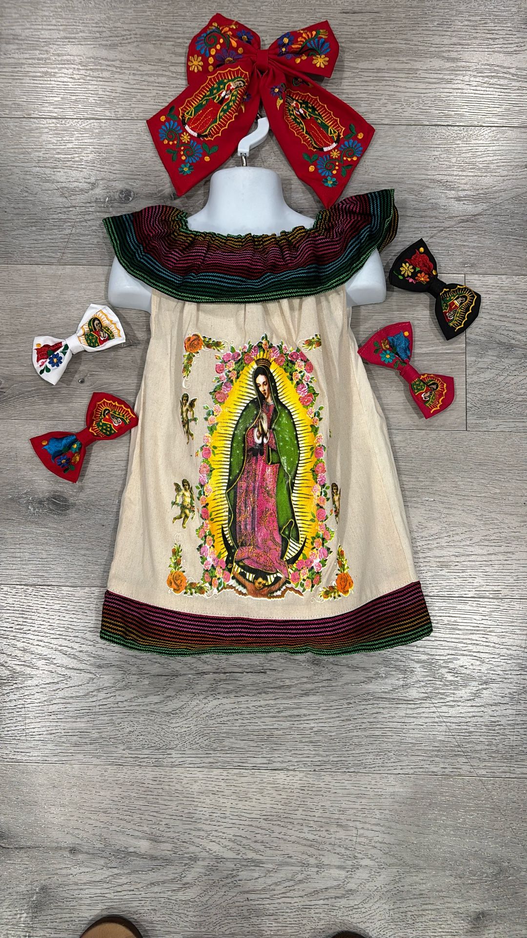 Vestidito De Virgen En Manta