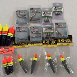 Fishing Gear Bobbers, Hooks, Bead Chains, Wicked Lures, Inline Weights