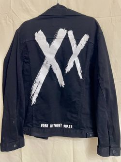 Men’s Cult Of Individuality, Black Jacket, Born Without Rules Extra Large