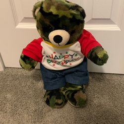 Camoflauge Birthday Build A Bear