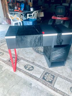 IKEA desk and chair