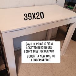 Desk bought a new one it was used as a vanity $40
