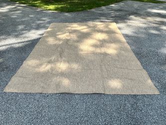 Large 9’x12’ Neutral Woven Area Rug